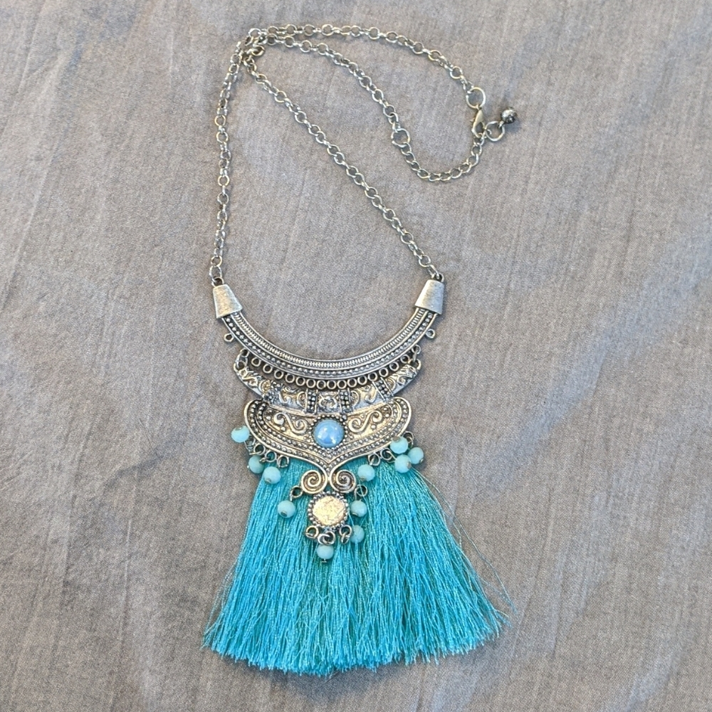 Fringe Necklace - Picture 1 of 6